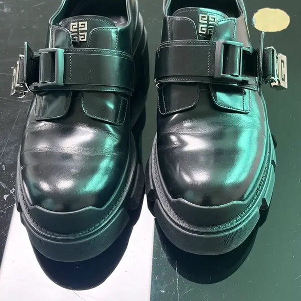 [BUNJANG] Givenchy Black Lock Closure Shoes / 지방시 블랙 락 클로저 슈즈