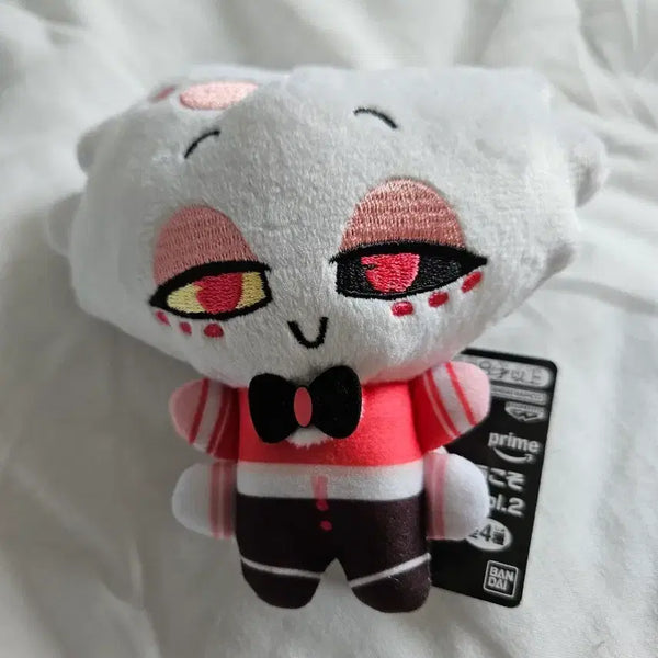 [BUNJANG] Hazbin Hotel Angel Dust Mascot Plush / 해즈빈호텔 엔젤더스트 마스코트 인형 누이구루미 반다이