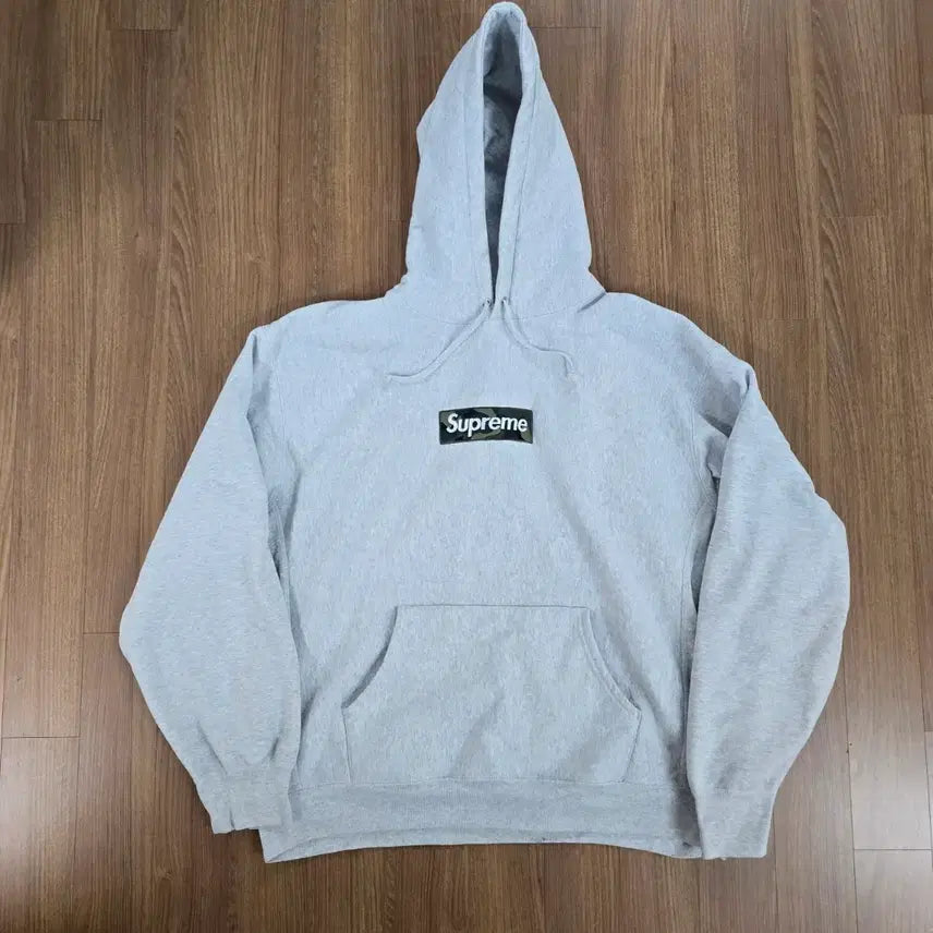 [BUNJANG] Supreme Box Logo Camo Hoodie 23FW XL / (XL) 슈프림 박스로고 카모 후드 티셔츠 23FW