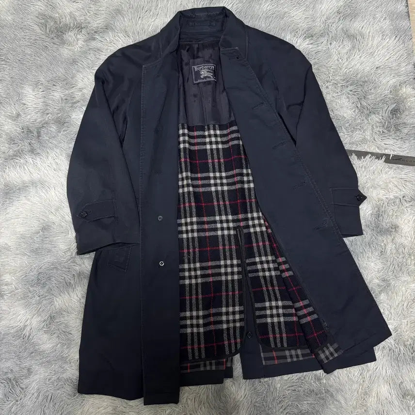 [BUNJANG] Burberry Trench Coat/Peacoat Men's Navy Size M (95) with Liner / 버버리 트렌치코트 피코트 남성 M 95 사이즈 네이비 내피포함