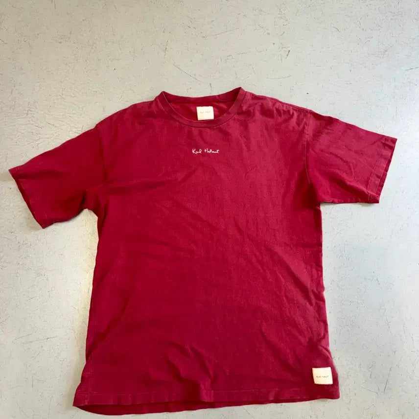 [BUNJANG] Karl Helmut Short Sleeve T-Shirt / Karl helmut 반팔 티셔츠