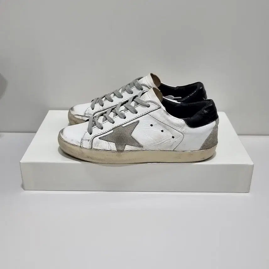 [BUNJANG] Golden Goose Superstar Black Tab Women's Sneakers / 골든구스 슈퍼스타 블랙탭 35사이즈 여성 스니커즈 운동화 225 230