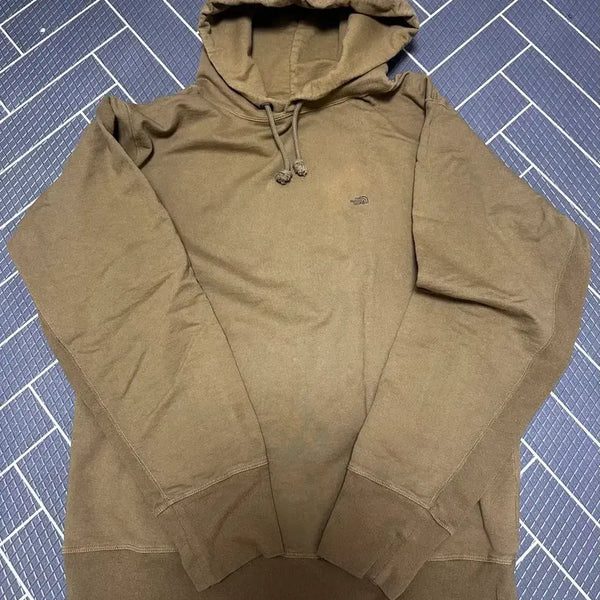[BUNJANG] The North Face Purple Label 10oz Mountain Sweat Parka Khaki Beige L / 노스페이스 퍼플라벨 10온스 마운틴 스웻 파카 L