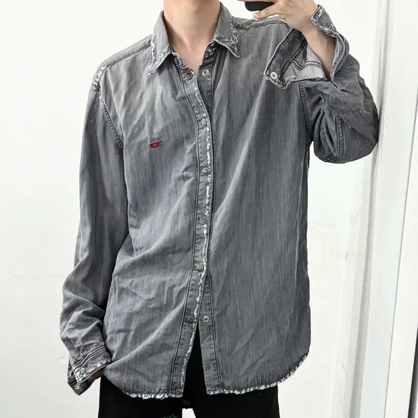 [BUNJANG] Diesel Simply D Denim Shirt / 디젤 심플리 D 데님 셔츠