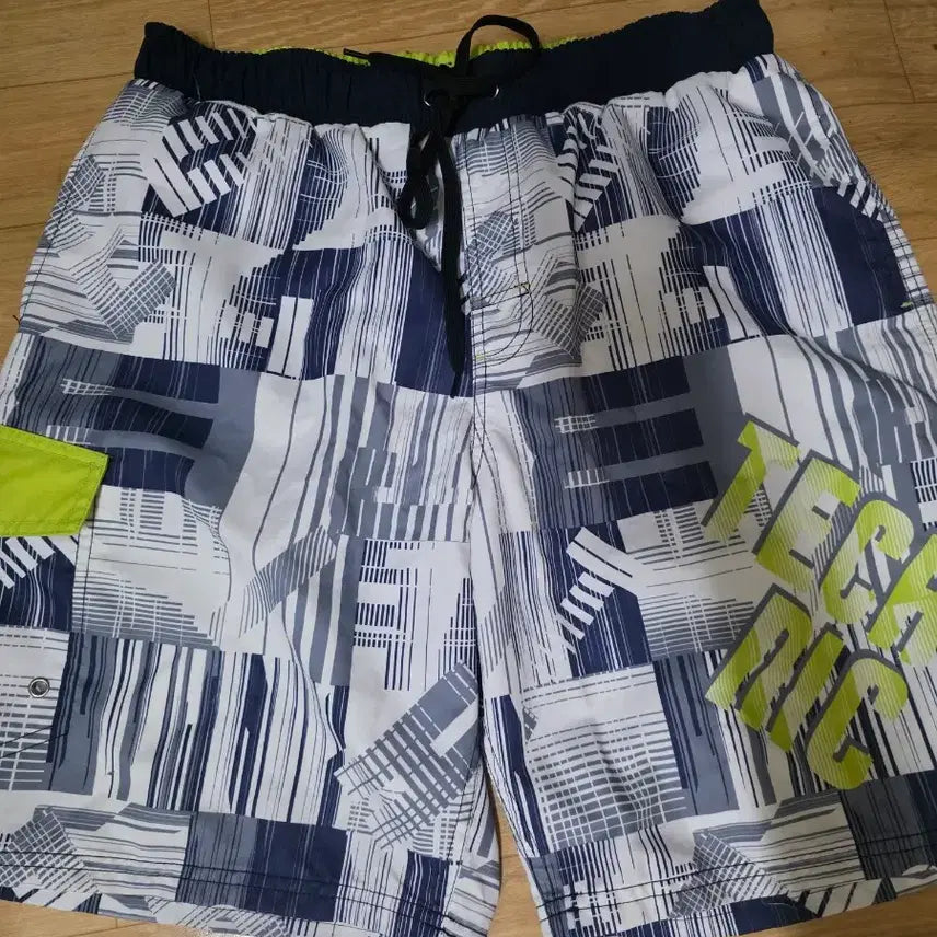 [BUNJANG] Technic Men's Fluorescent Shorts XXL / 105.테크닉남자 반바지. XXL형광색