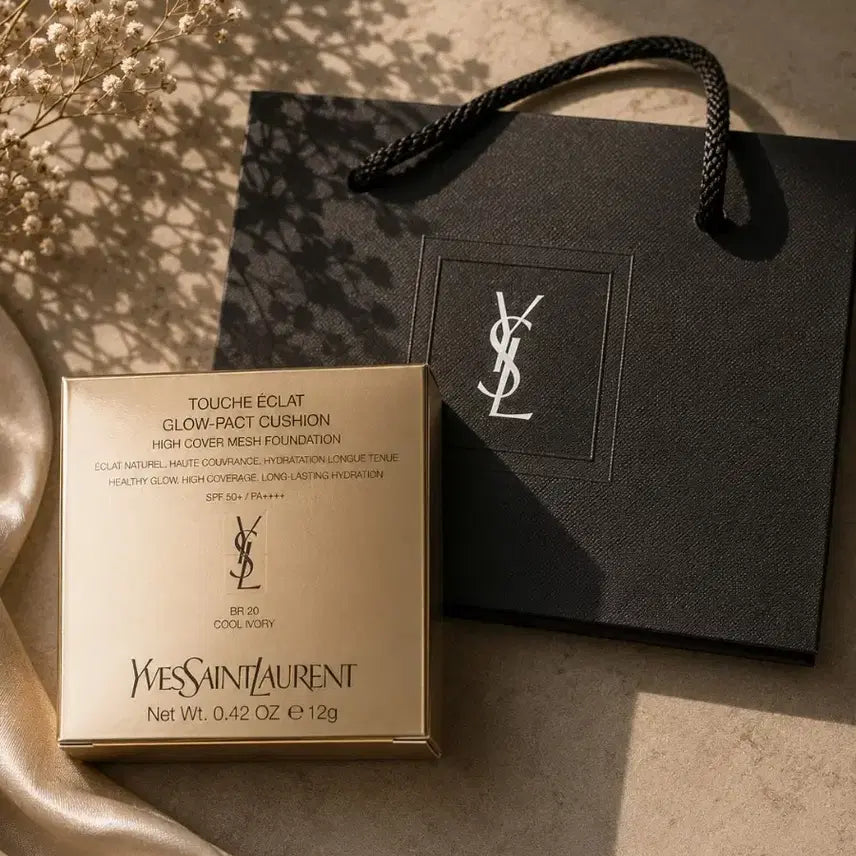 [BUNJANG] Yves Saint Laurent Touche Éclat Glow Pact Cushion SPF50+ PA++++ BR20 / 입생로랑 뚜쉬 에끌라 글로우 팩트 쿠션 12g BR20