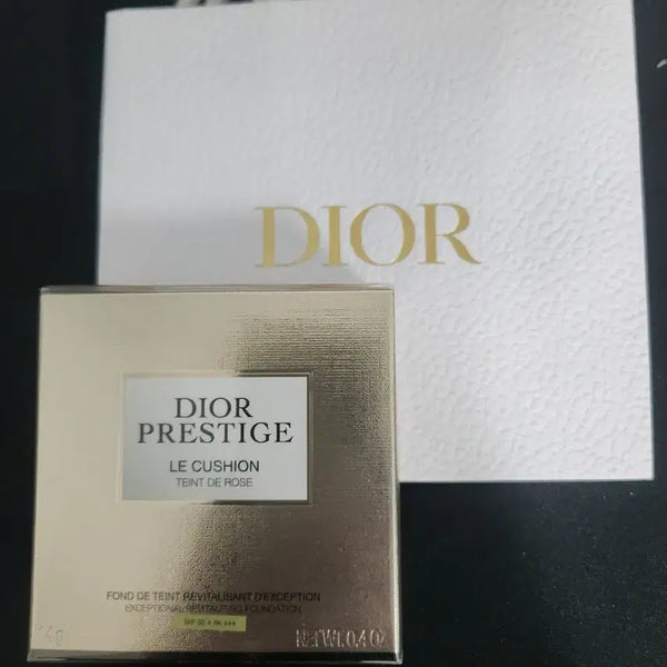 [BUNJANG] Dior Prestige Le Cushion Teint De Rose Slim Foundation 14g Shade 010 / 디올 프레스티지 르 쿠션 뗑 드 로즈 슬림 14g 010