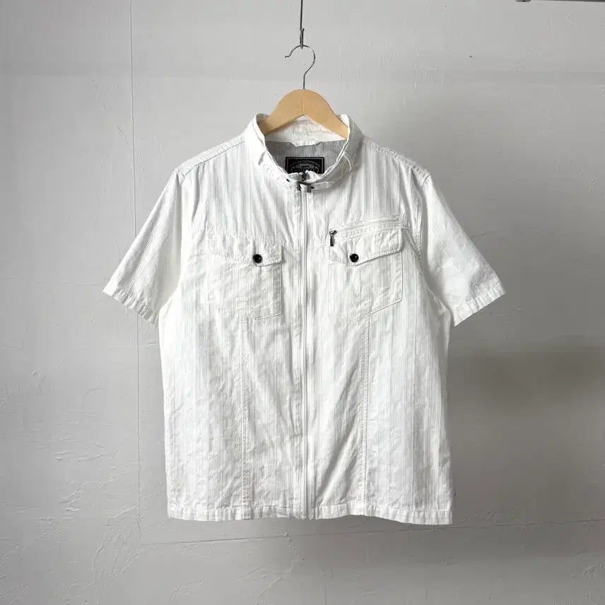 [BUNJANG] Raffrule Buckle Short Sleeve Jacket / Raffrule 버클 반팔 자켓
