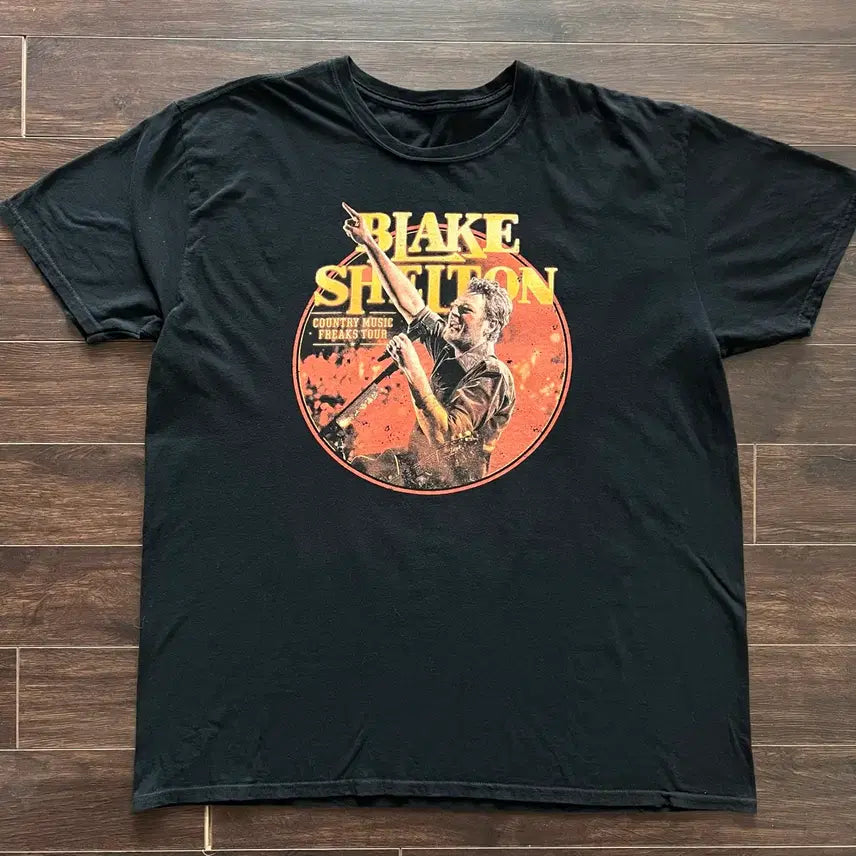 [BUNJANG] Vintage Blake Shelton Tour T-Shirt (XL) / [XL추정] 미국 빈티지 블레이크 쉘톤 투어 티셔츠