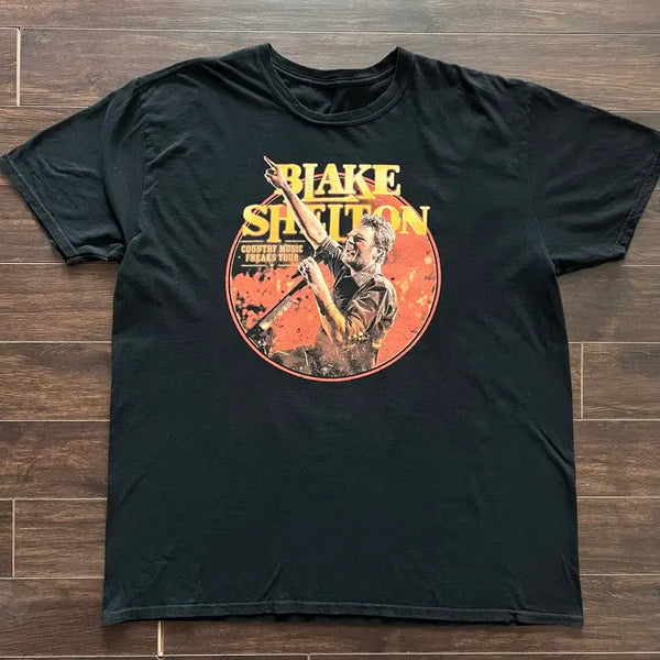 [BUNJANG] Vintage Blake Shelton Tour T-Shirt (XL) / [XL추정] 미국 빈티지 블레이크 쉘톤 투어 티셔츠