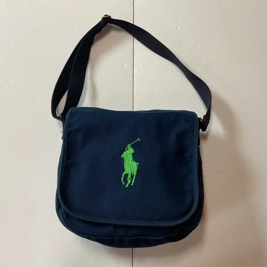[BUNJANG] Polo Crossbody Bag Navy / Polo 크로스백