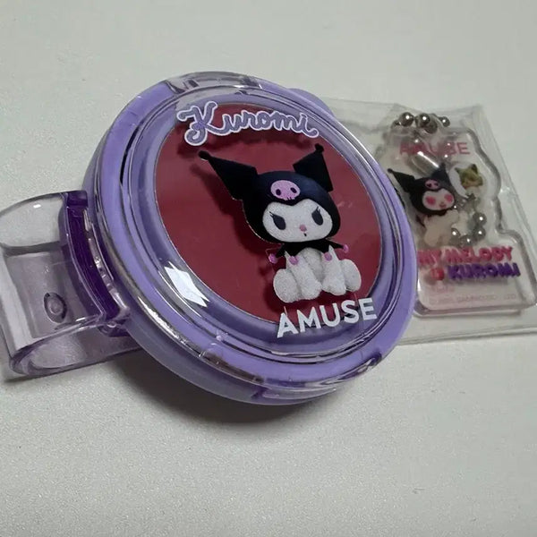 [BUNJANG] Amuse x Kuromi Powder Lip & Cheek (Unused) / 어뮤즈 쿠로미 파우더 립 앤 치크 미사용
