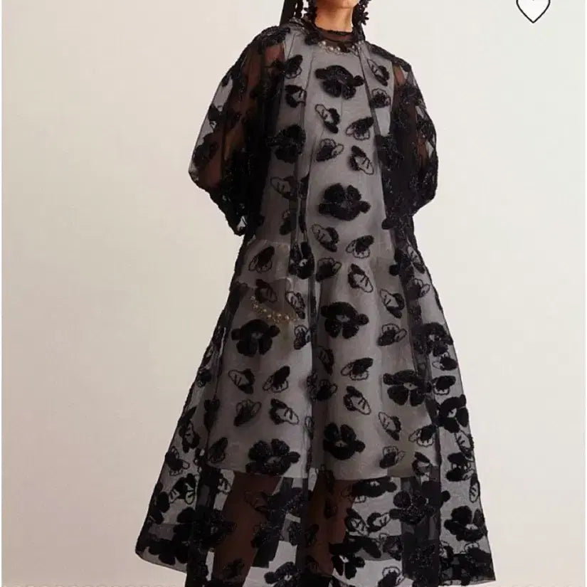 [BUNJANG] H&M Simone Rocha Tinsel Pattern Dress XS / h&m 시몬로샤 틴셀 패턴 드레스 XS
