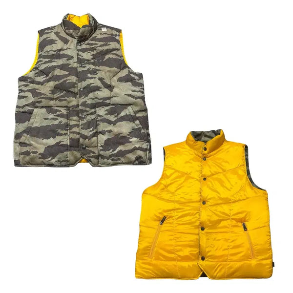 [BUNJANG] Oakley Camo Reversible Padded Vest / (바배) 오클리 카모 리버시블 패딩 조끼 베스트