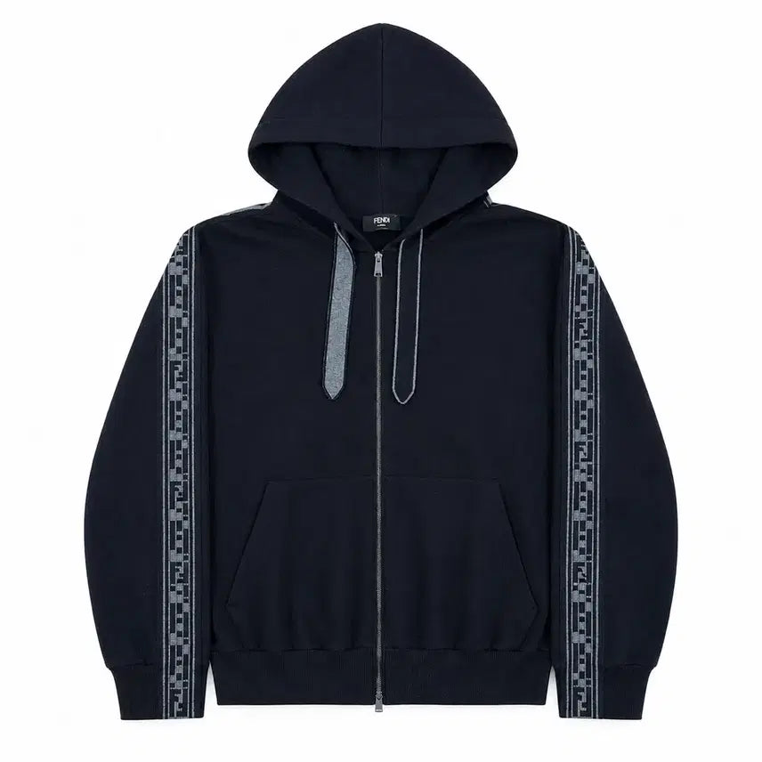 [BUNJANG] Fendi Cashmere Zip-Up Hoodie / 펜디 캐시미어 후드집업