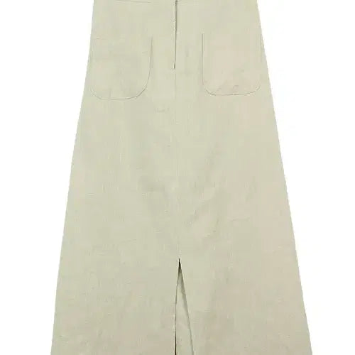[BUNJANG] SIGN Beige Long Skirt / SIGN 스커트(F) 베이지 롱 스커트