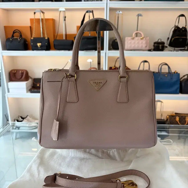 [BUNJANG] Prada Saffiano Leather Bag Pink / [정품] 프라다 사피아노 가방