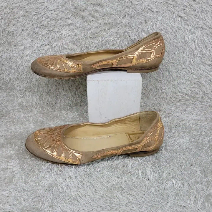 [BUNJANG] La Bottega di Lisa Italian Handmade Flat Shoes / EU38 라 보테가 디 리사 이태리 수제 플랫