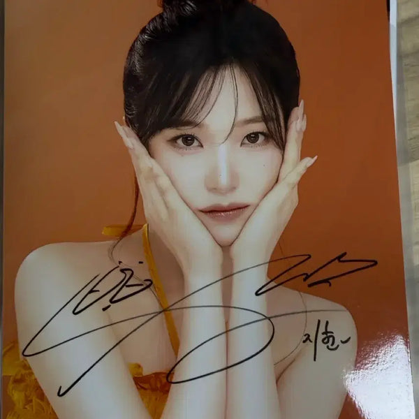 [BUNJANG] Baek Ji-heon Signed Photo Bundle / 백지헌 싸인 사진 팔아요