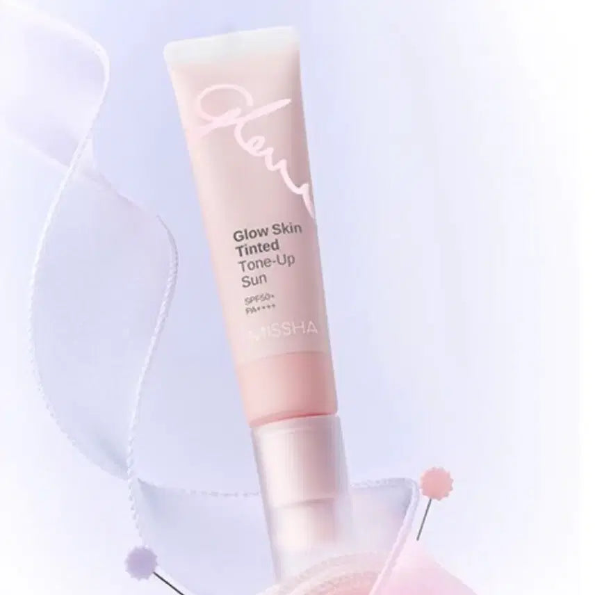 [BUNJANG] Missha Glow Skin Tinted Tone Up Sun 30ml / 미샤 글로우 스킨 틴티드 톤업 선 30ml