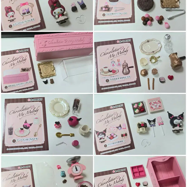 [BUNJANG] Sanrio My Melody Kuromi Chocolatier Rement (Unsealed) / 산리오 마이멜로디 쿠로미 쇼콜라티에 리멘트 개봉