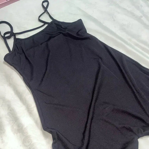 [BUNJANG] Black Bodysuit / 블랙 바디슈트