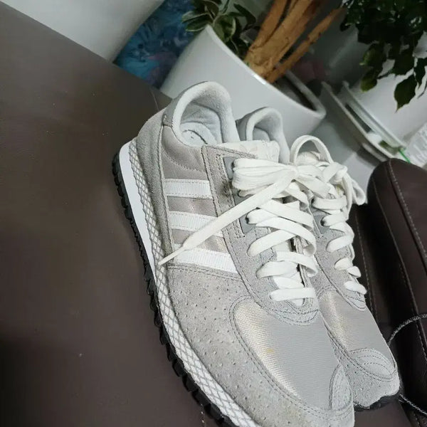 [BUNJANG] Adidas Running Shoes Grey/White Size 265 / 아디다스 운동화 그레이/화이트 265