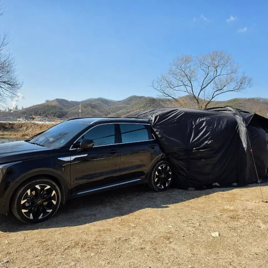 [BUNJANG] Trupa Shelter and Dedicated Car Camping Connector Set / 트루파 쉘터 + 트루파 쉘터 전용 차박 커넥터