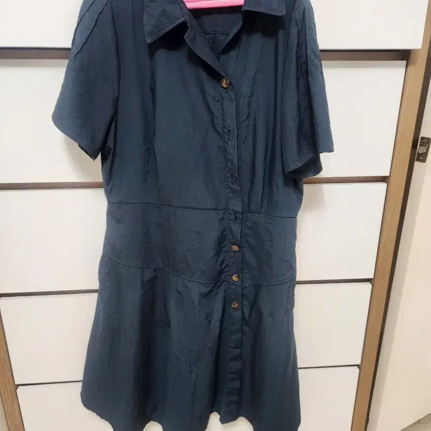 [BUNJANG] THE IZZAT Shirt Dress / 더아이잗 셔츠 원피스