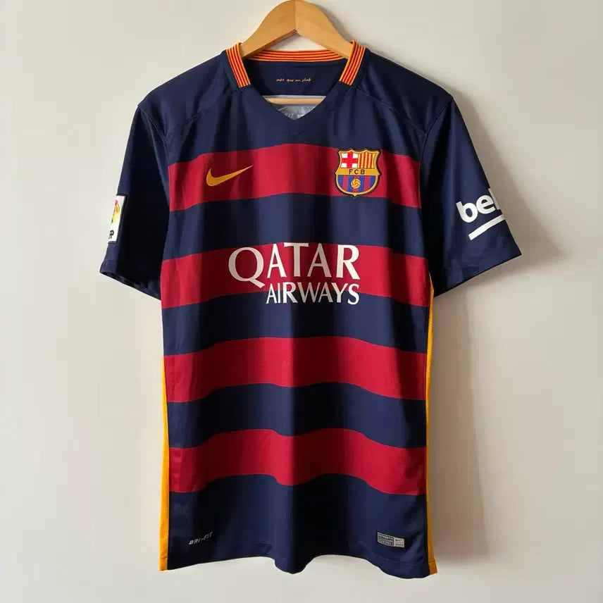 [BUNJANG] Nike Barcelona 2015-16 Neymar Soccer Jersey / 2856 나이키 바르셀로나 15-16 네이마르 축구 유니폼