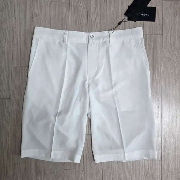 [BUNJANG] J.Lindeberg Men's Golf Shorts White / 제이린드버그 남성 골프 반바지 화이트