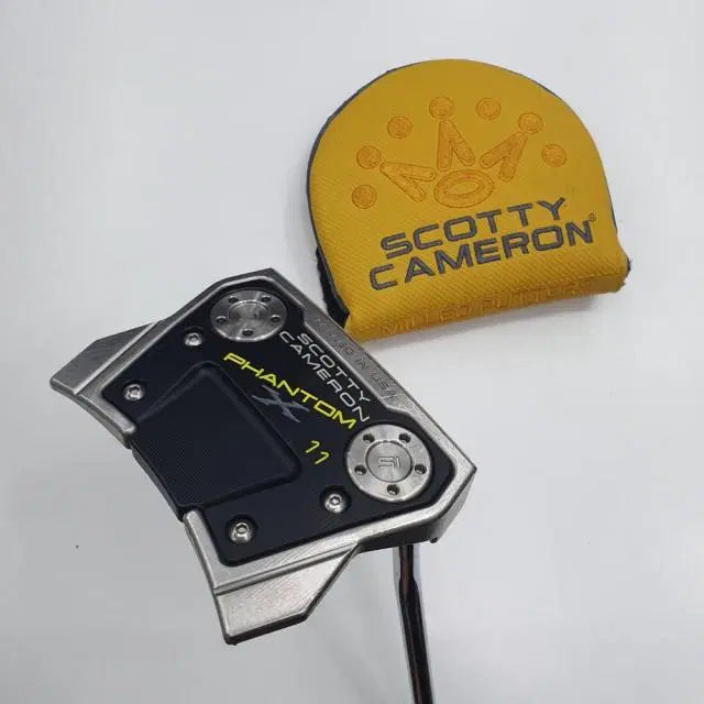 [BUNJANG] Scotty Cameron Phantom X 11 2021 Putter (34-inch) with Cover / 스카티카메론 팬텀X11 2021 퍼터 34인치 커버O, 002751