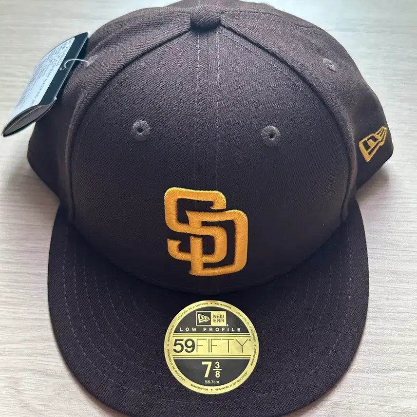 [BUNJANG] New Era 59FIFTY San Diego Padres Cap Brown / 뉴에라 59FIFTY 샌디에이고 파드리스 모자 브라운