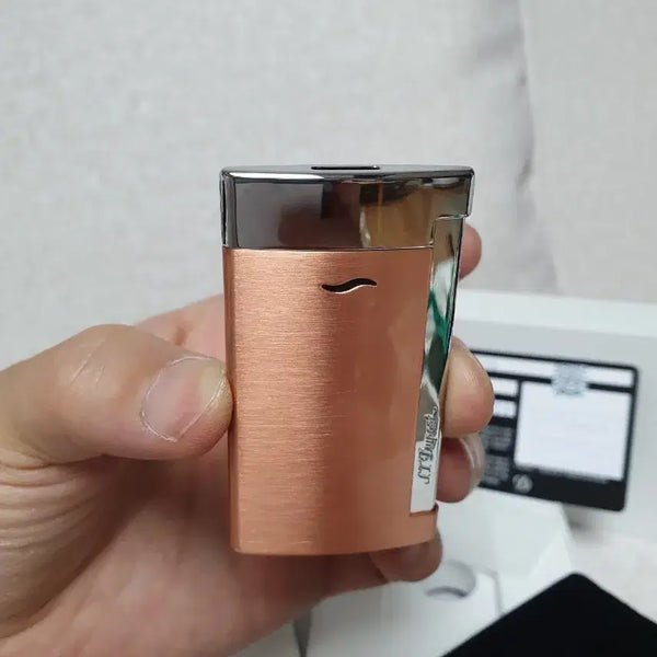 [BUNJANG] S.T. Dupont Slim 7 Turbo Lighter Rose Gold Brushed Chrome / [ 새상품 ] 듀퐁라이터 신형 터보 ca027704 로즈골드 브러쉬드