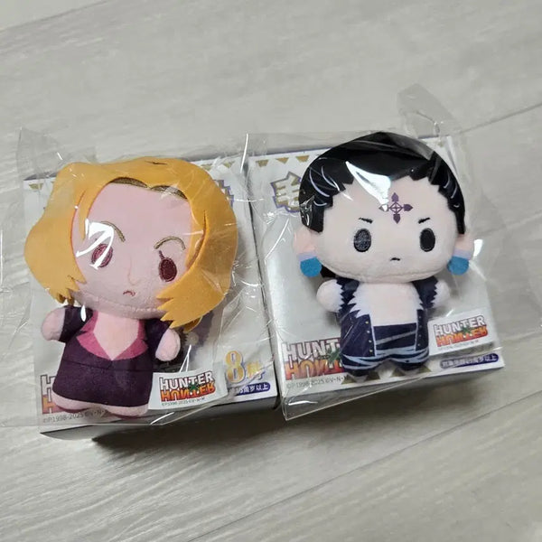 [BUNJANG] Hunter x Hunter Phantom Troupe Plush - Chrollo, Pakunoda Bundle Set / (일괄) 헌터헌터 상하이 고고굿즈 환영여단 누이 - 클로로 파크노다