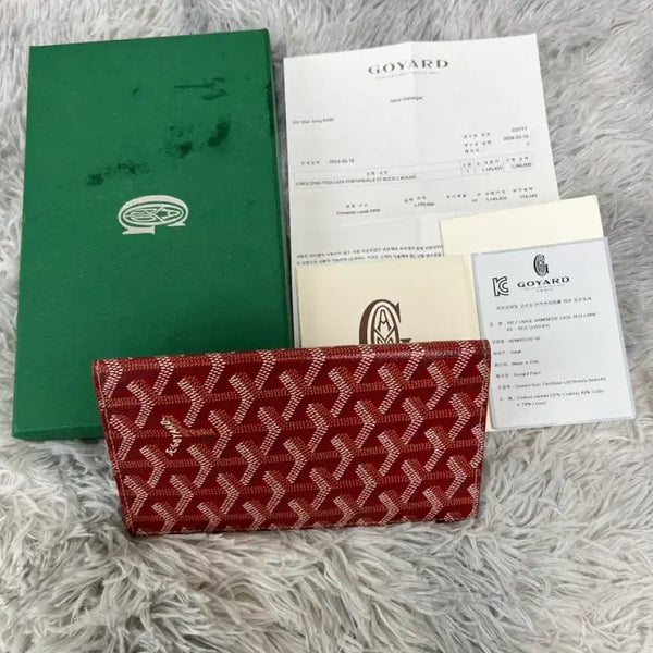 [BUNJANG] Goyard Saint Roche Long Wallet / 고야드 생로슈 장지갑