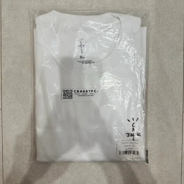 [BUNJANG] Travis Scott Cactus Jack T-Shirt White XL / 트래비스 스캇 Cactus Jack 티셔츠 화이트 - XL