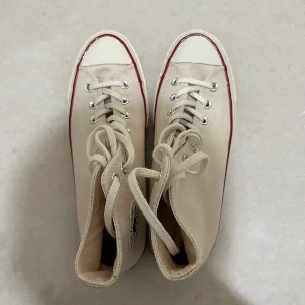 [BUNJANG] Converse Chuck Taylor 1970 Hi Parchment Sneakers / 컨버스 척테일러 1970 HI 파치먼트 (260)