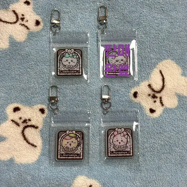 [BUNJANG] Chiikawa Magical Character Acrylic Keychain / 치이카와 매지컬 캐릭터 아크릴 키링
