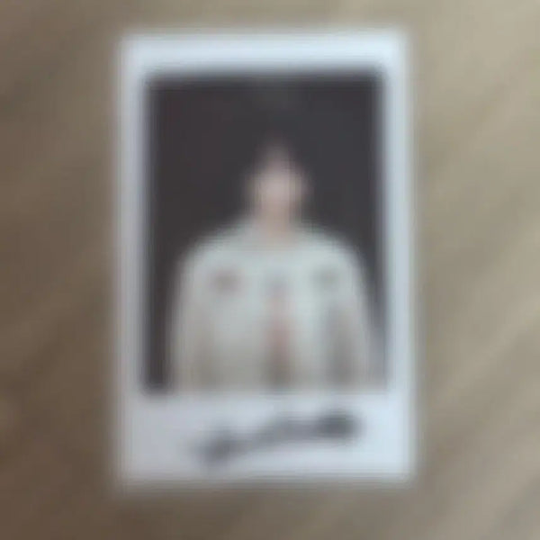 [BUNJANG] ID:IT Baek Jun Hyeok Signed Polaroid / 아이딧 백준혁 싸인폴라로이드 싸폴 양도