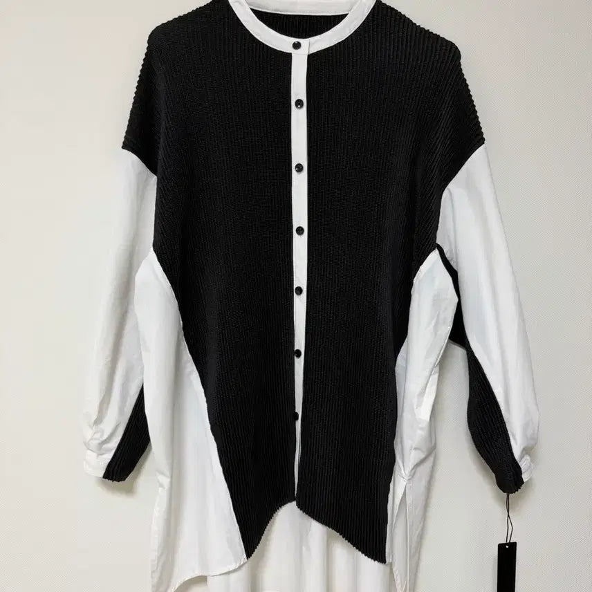[BUNJANG] Speccio Color-Block Blouse / [새상품] 스피치오 배색 블라우스