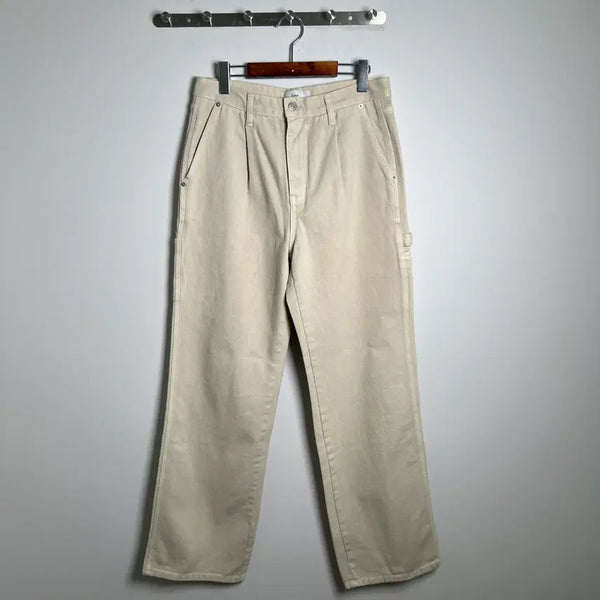 [BUNJANG] DUNST Beige Carpenter Work Pants M / DUNST 던스트 베이지 카펜터 워크 팬츠 M