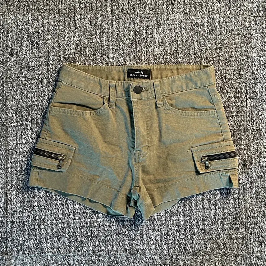 [BUNJANG] Miss,jeans Vintage Khaki Cargo Pants / Miss,jeans 빈티지 카키 카고 팬츠
