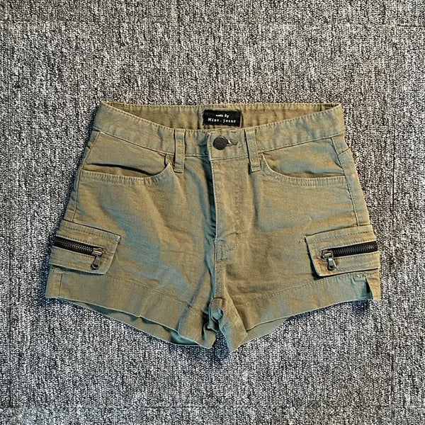 [BUNJANG] Miss,jeans Vintage Khaki Cargo Pants / Miss,jeans 빈티지 카키 카고 팬츠