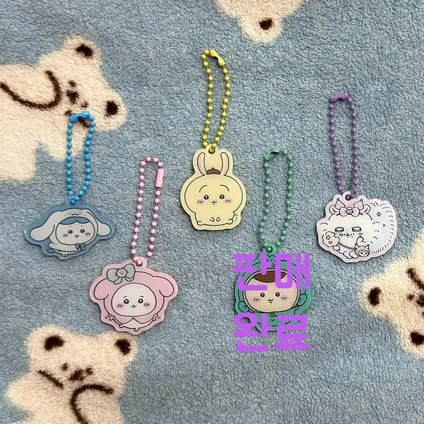 [BUNJANG] Chiikawa Sanrio Characters Acrylic Keyring / 치이카와 산리오 캐릭터 아크릴 키링