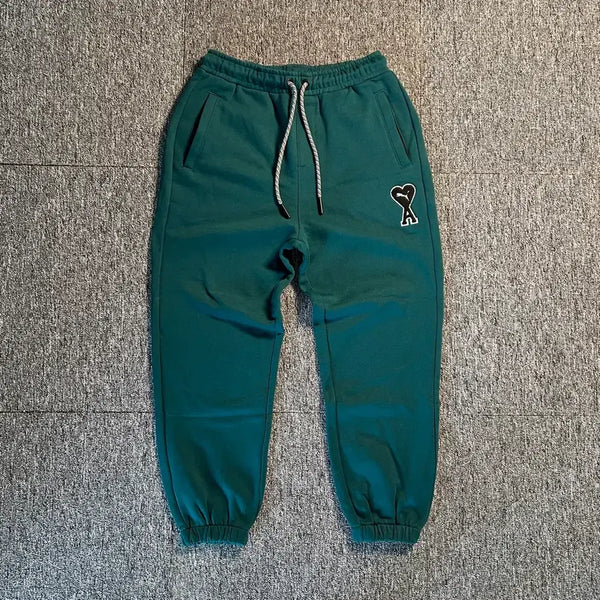 [BUNJANG] Puma x AMI Deep Green Sweat Jogger Pants / 푸마X아미 딥 그린 스웻 조거 팬츠