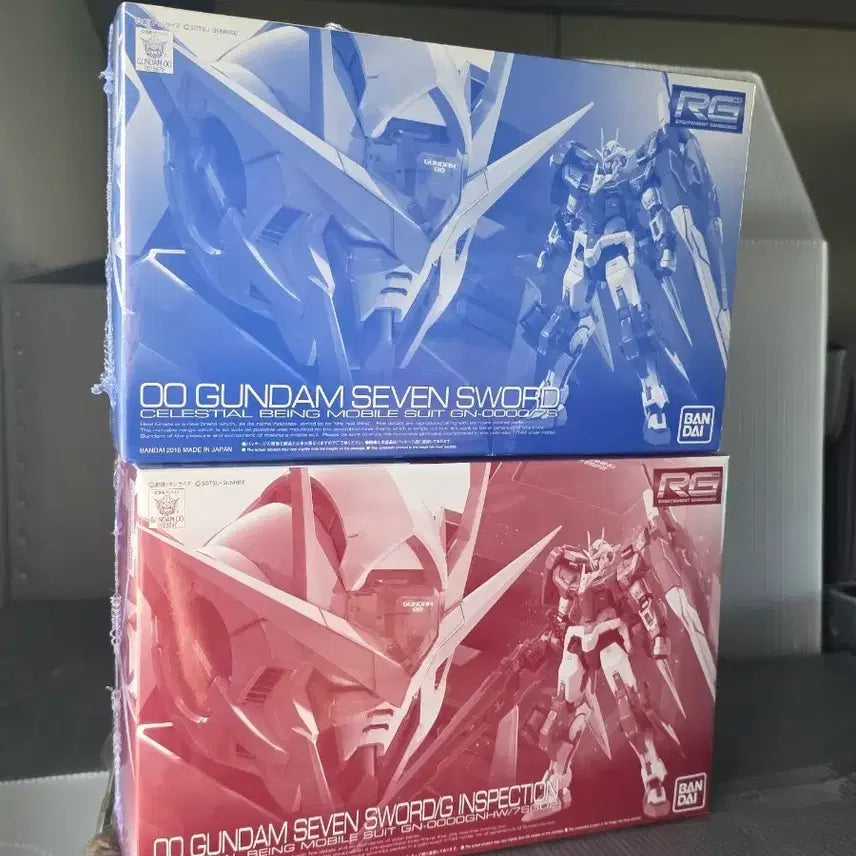 [BUNJANG] RG 00 Gundam Seven Sword & G Inspection Bundle (Sealed) / RG 더블오 건담 세븐 소드 및 G 인스펙션 미개봉 일괄 판매합니다.