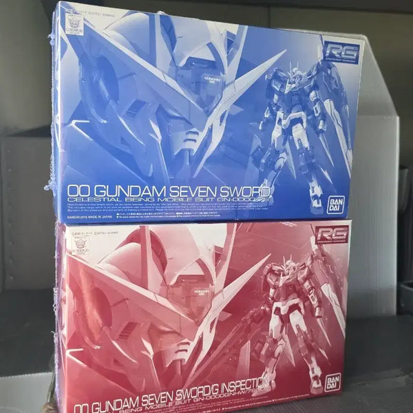 [BUNJANG] RG 00 Gundam Seven Sword & G Inspection Bundle (Sealed) / RG 더블오 건담 세븐 소드 및 G 인스펙션 미개봉 일괄 판매합니다.