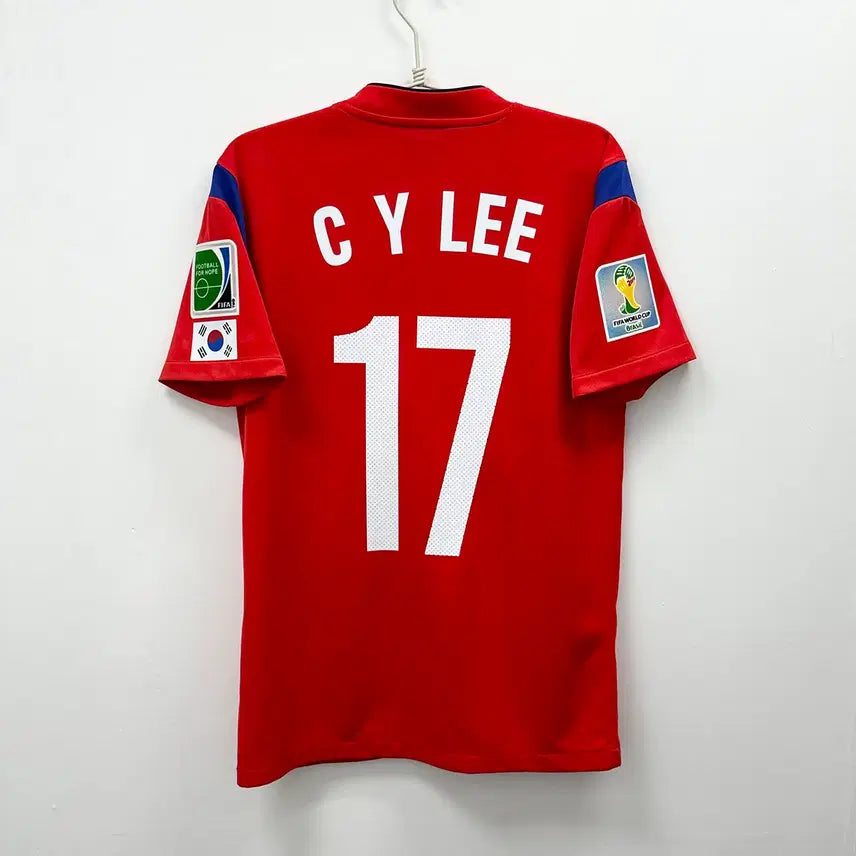 [BUNJANG] Nike 2014 World Cup South Korea National Team Home Lee Chung-yong Jersey (Size S) / (2828) 나이키 2014 월드컵 대한민국 국대  홈 이청용 유니폼 S