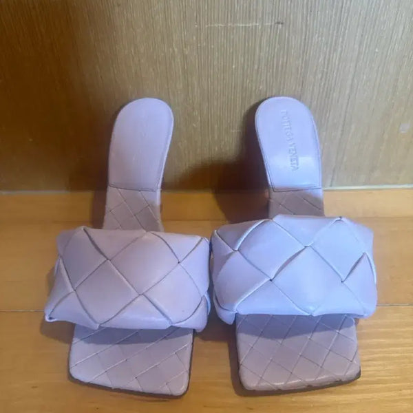 [BUNJANG] Bottega Veneta Mule Lavender Size 36 / 보테가베네타 뮬 36 라벤더